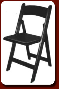 Black wood chair with Black Pad